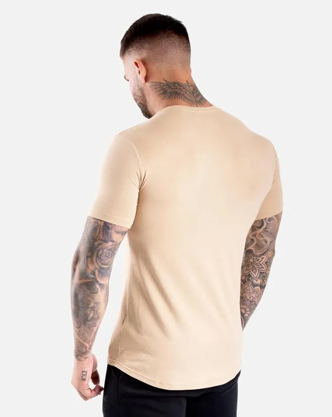 Athleti Fit Tee - Tan