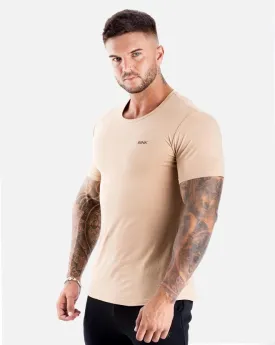 Athleti Fit Tee - Tan