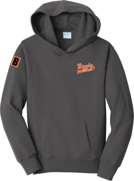 Biggby Coffee AAA Youth Fan Favorite Fleece Pullover Hooded Sweatshirt