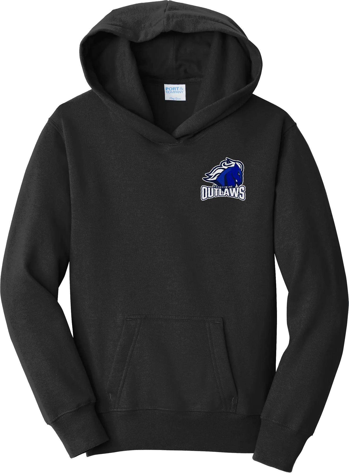 Brandywine Outlaws Youth Fan Favorite Fleece Pullover Hooded Sweatshirt