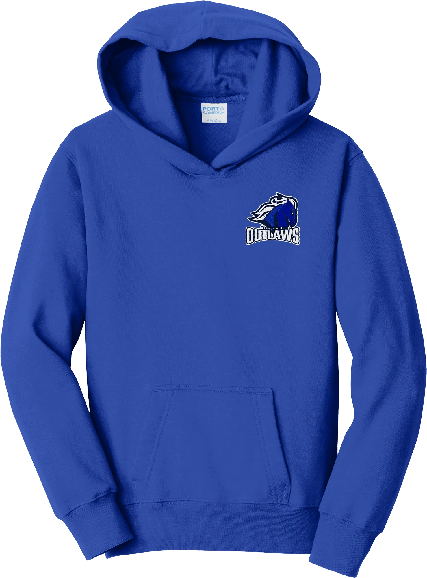 Brandywine Outlaws Youth Fan Favorite Fleece Pullover Hooded Sweatshirt
