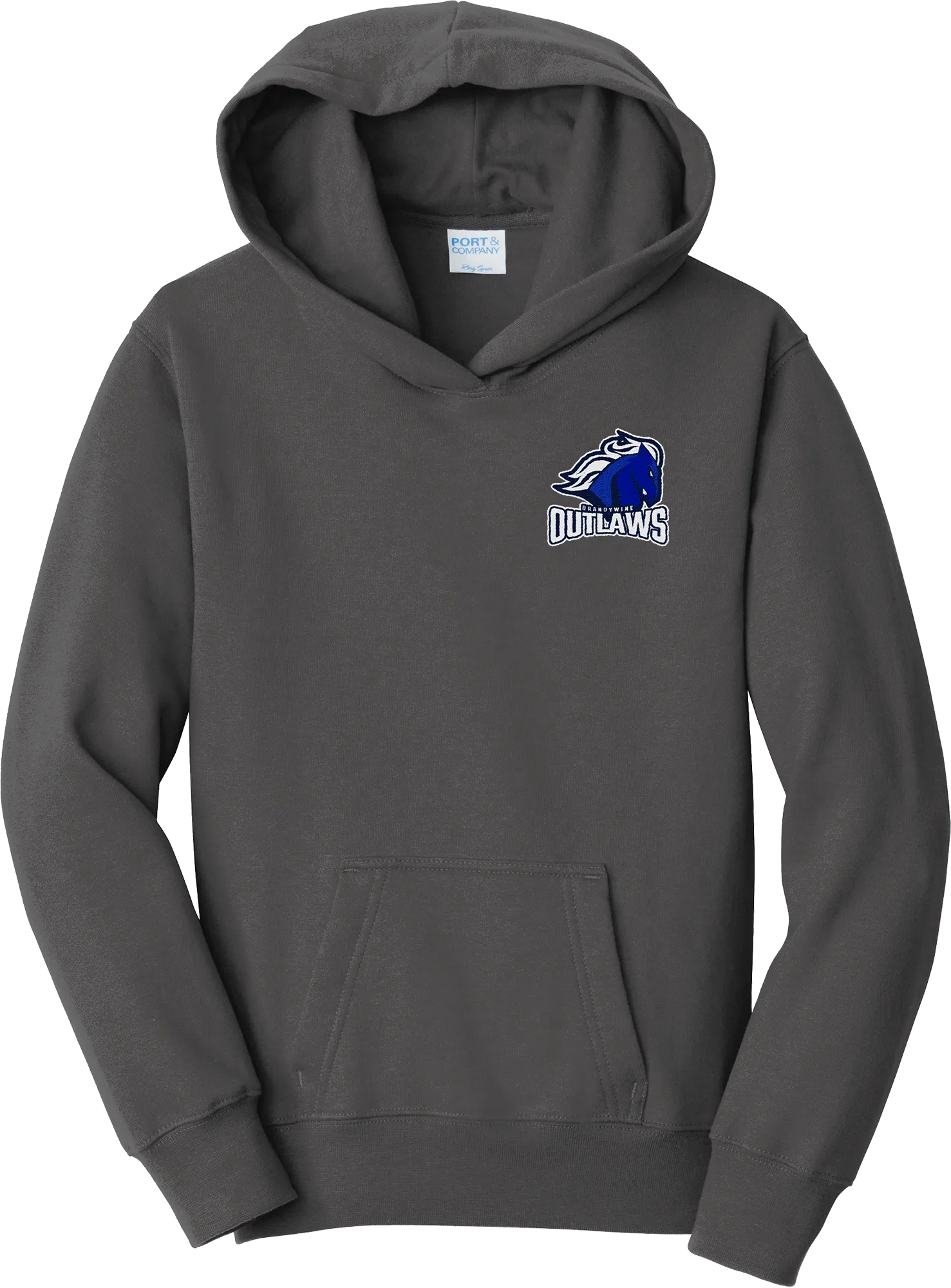 Brandywine Outlaws Youth Fan Favorite Fleece Pullover Hooded Sweatshirt