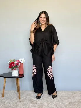 Chic Black Cord Set