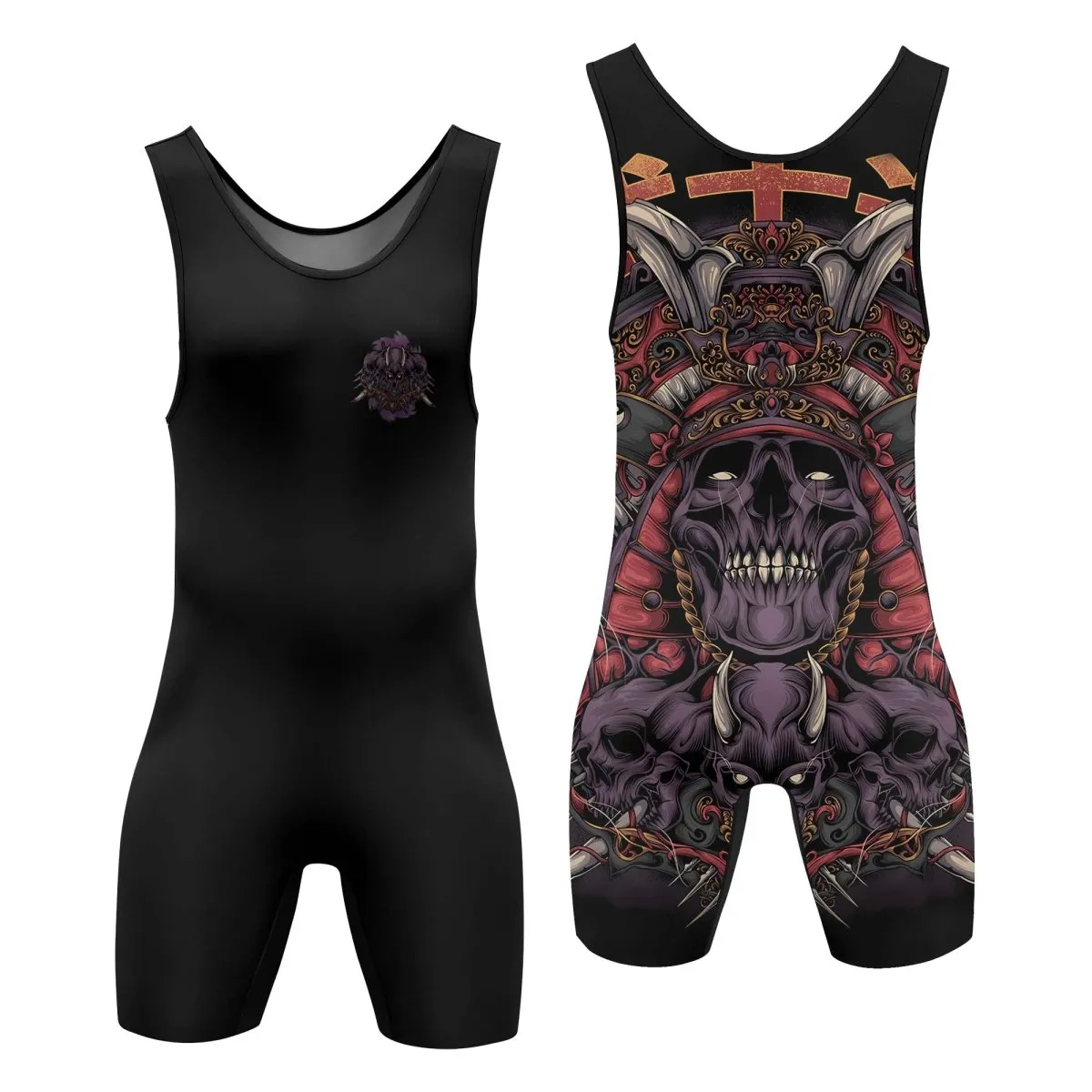 Deadly Shogun Wrestling Singlets