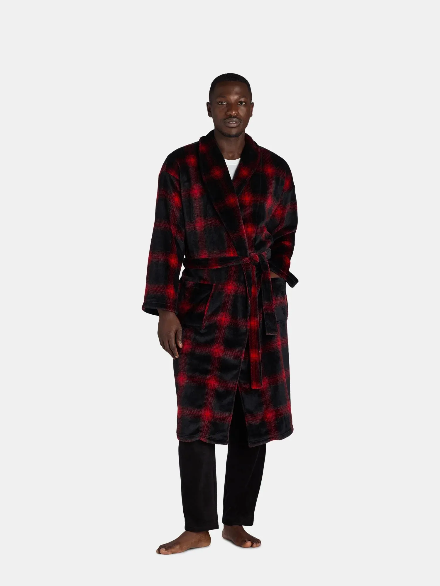 George Men's Sleep Robe, Size One Size