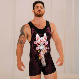 Kitsune Mask Wrestling Singlets