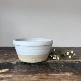 Lifestyle Image: Farmhouse Bowl and Flowers