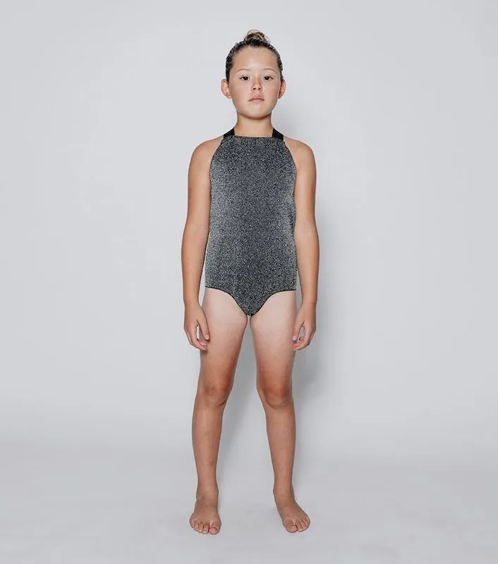 NUNUNU Sporty Swimsuit Sprinkled Sliver