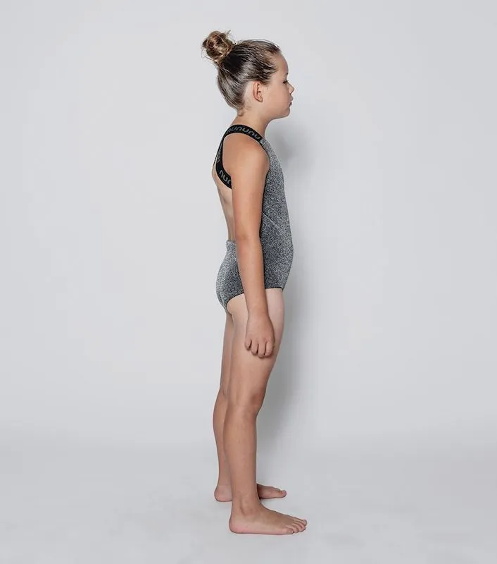 NUNUNU Sporty Swimsuit Sprinkled Sliver