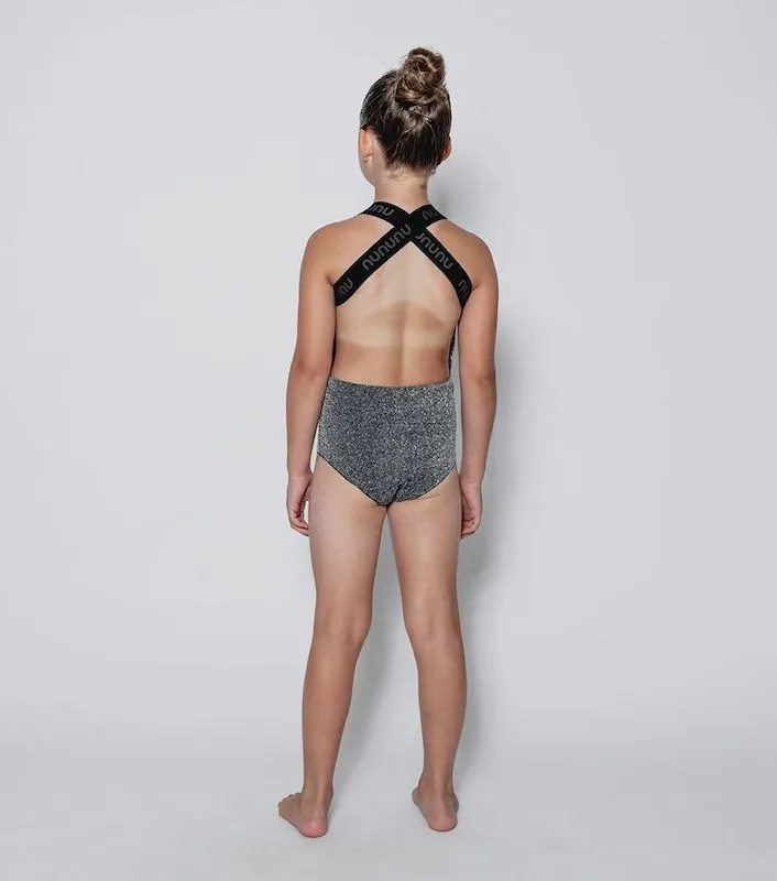 NUNUNU Sporty Swimsuit Sprinkled Sliver