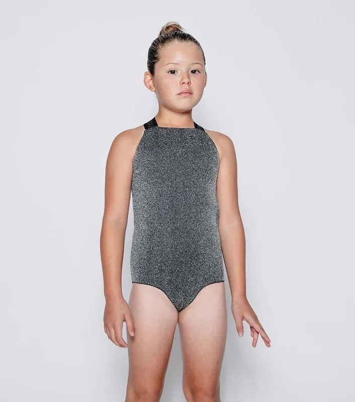 NUNUNU Sporty Swimsuit Sprinkled Sliver
