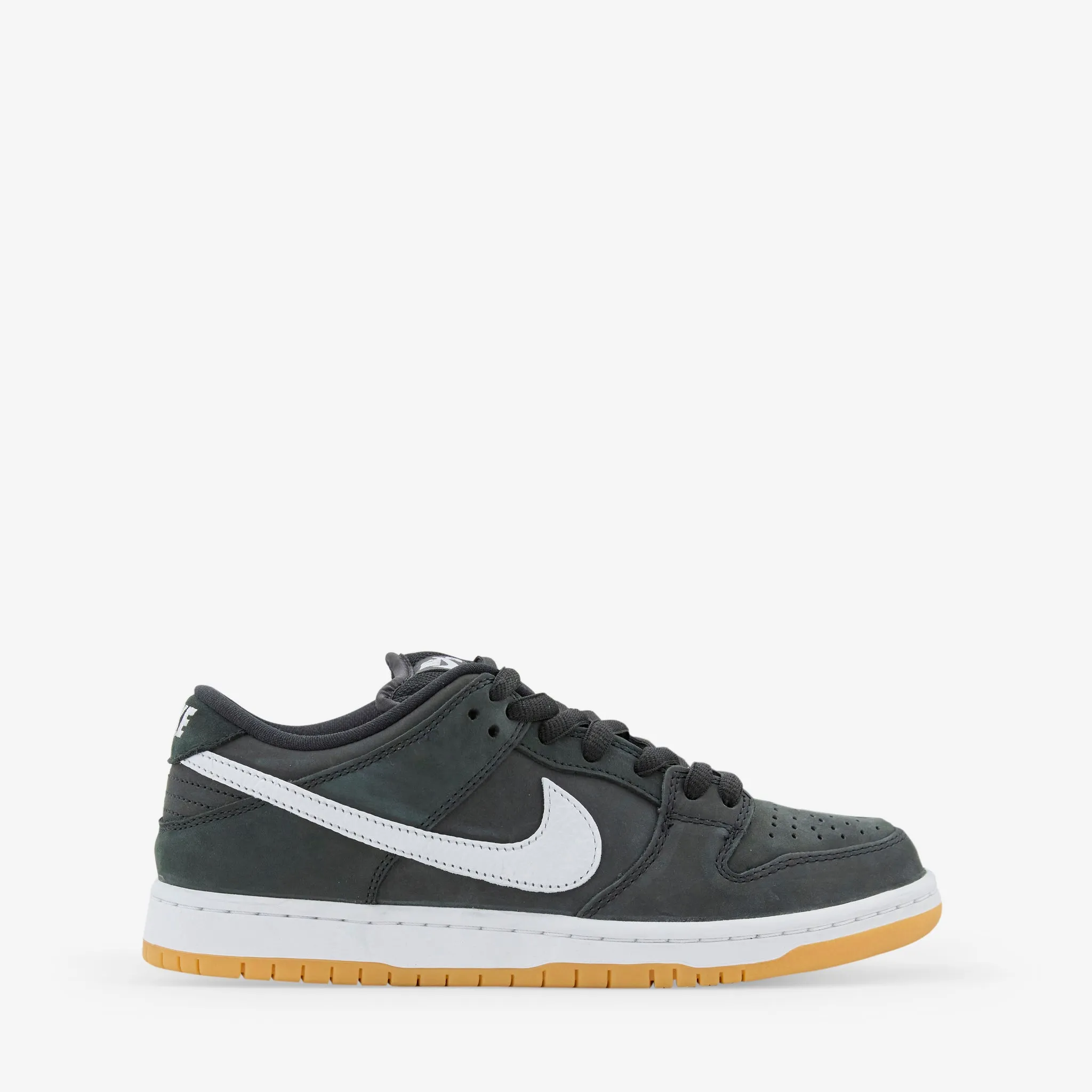 SB Dunk Low Pro Black | White | Black | Gum Light Brown