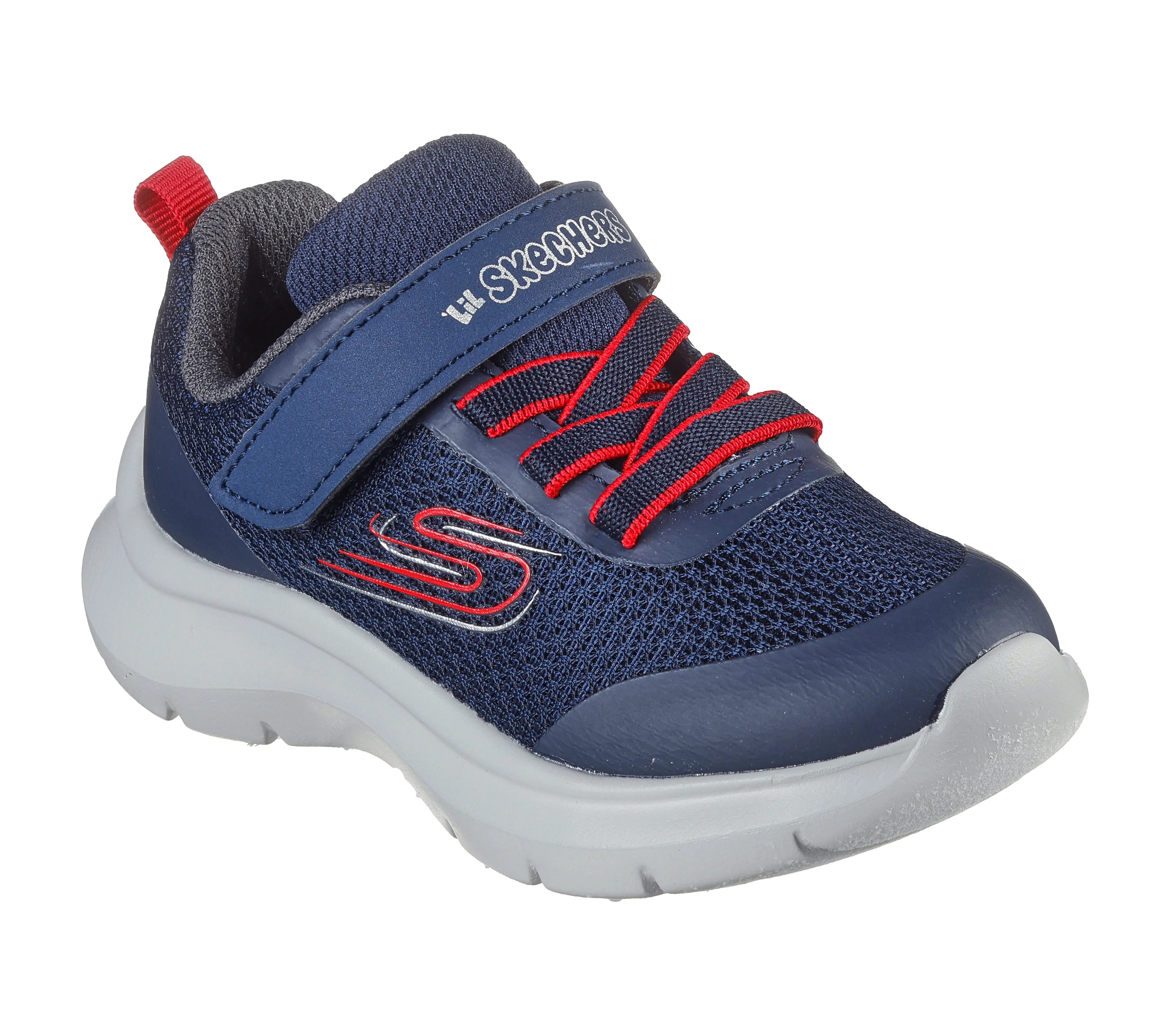 SKECHERS SKECH FAST BRISK BUDDIES - NAVY RED