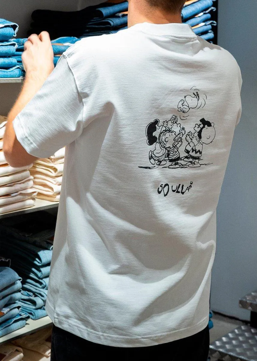Snoopy skateboard T-shirt - White