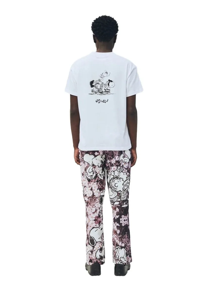 Snoopy skateboard T-shirt - White