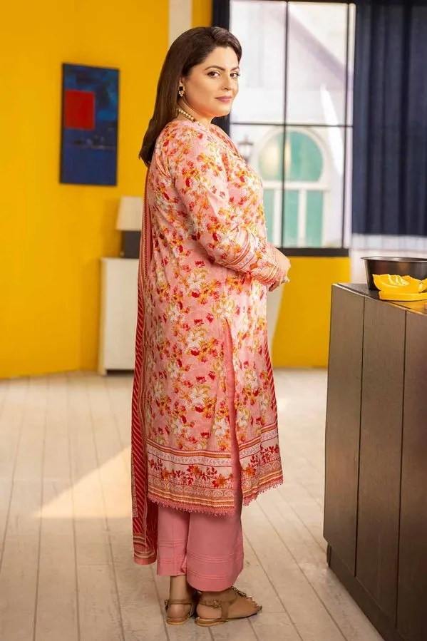 Tribute To Mothers '24 - 3Pc Printed Lawn Unstitched Suit Cl-42077 A