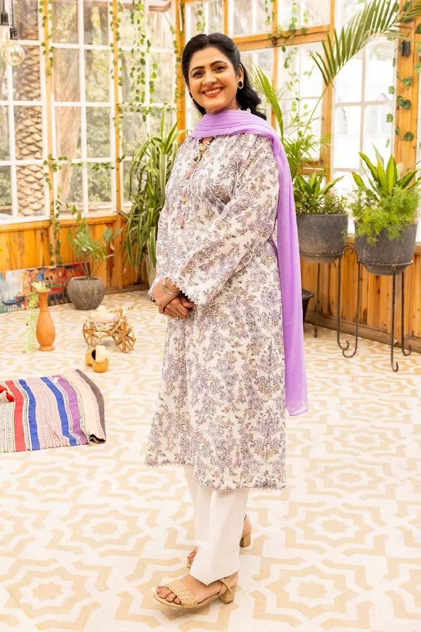 Tribute To Mothers '24 - Printed Lawn Unstitched Shirt Sl-42006