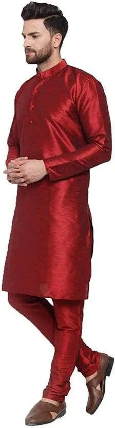Whitewhale Silk Kurta Pajama For Mens Indian Clothing