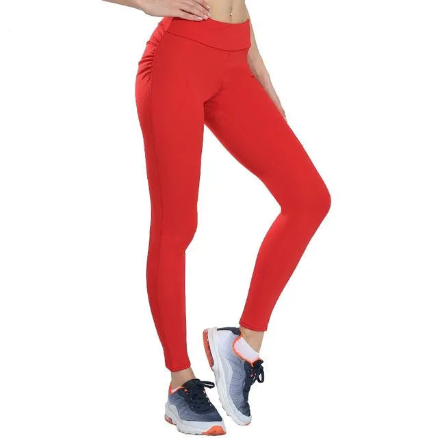 Women Fashion High Waist Workout Polyester Leggings